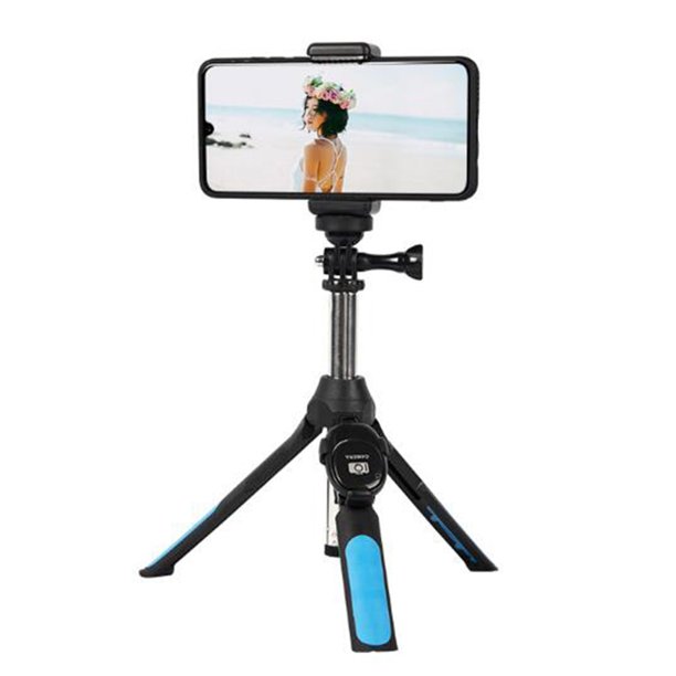 Lightweight Selfie Stick Tripod, Extendable Tripod Stand with Bluetooth