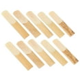 thumbnail image 1 of 10Pcs Sax Reeds Normal Level Bb Soprano Saxophone Parts Woodwind Instrument Accessories, 1 of 7