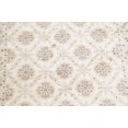 thumbnail image 2 of Tapis Moderne Floral Ivoire 5x7, 2 of 8