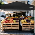 thumbnail image 5 of GVDV Outdoor Pop up Canopy 10'x10' Tent Camping Sun Shelter-Series Party Tent (Black), 5 of 11