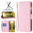 thumbnail image 1 of SaniMore for Samsung Galaxy A53 5G PU Leather Case, Magnetic Clasp Flip Zipper Wallet Cover with Card Slot & Adjustable Kickstand Wrist Strap Full Body Protective Shell for Women Girls, Pink, 1 of 9