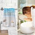 thumbnail image 7 of Seashells on Beach Blue Sky Cotton Face Towels Absorbent Hand Towel Soft Bathroom Towel for Kitchen Hotel Decoration, 7 of 7