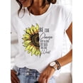 thumbnail image 1 of Ropa de verano para mujer, camisetas informales a la moda con estampado de letras, tendencia de los 90, camiseta gráfica bonita de manga corta para mujer Tan Jianjun unisex, 1 of 2