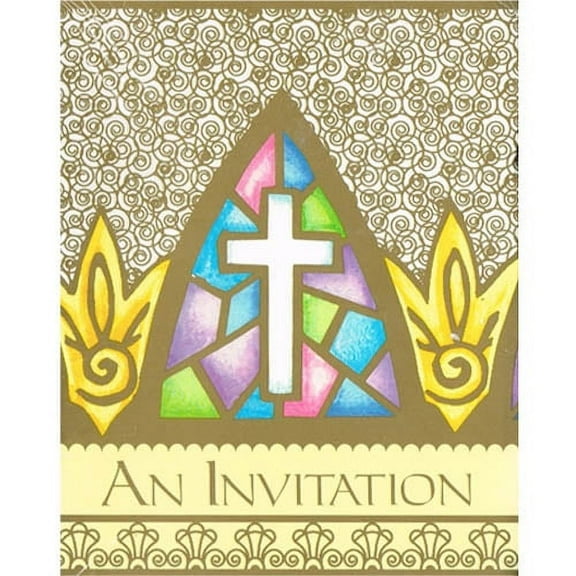 Religious 'Believe' Invitations w/ Envelopes (8ct)