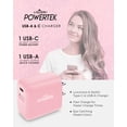 thumbnail image 6 of Liquipel Powertek Pastel Type-C Fast Charging Wall Charger 20W PD USB-C with Foldable Plug, for iPhone, iPad, iWatch, Galaxy, Tablet, 6 of 7