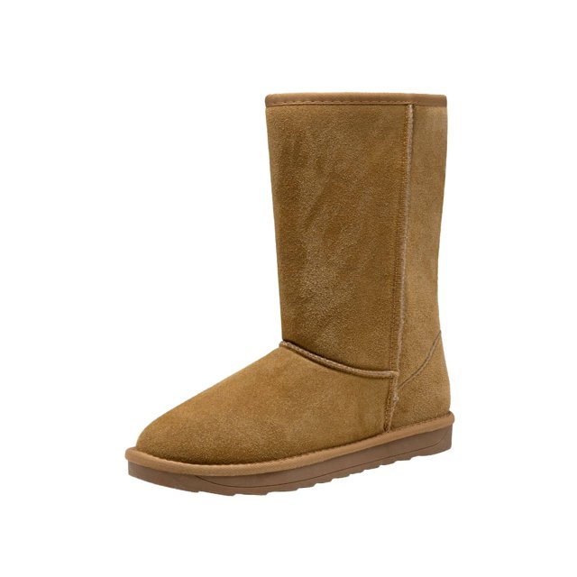 Women's Boots 988 Suede Snow Booties Warm Mid Calf Fashion Classic Knee High Shoes