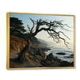 thumbnail image 2 of Designart "Beach Photo Sandy Charm II" Coastal Beach Floater Framed Wall Decor, 2 of 7