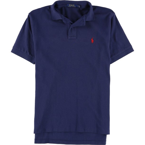 Polo de rugby Ralph Lauren SS para hombre, azul, pequeño Ralph Lauren polo, rugbi