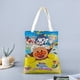 thumbnail image 2 of Anpanman Bolso de tela con estampado de lienzo para mujer, bolsa de compras reutilizable y estética, con cremallera interior, regalo para mujer,40*45cm., 2 of 6
