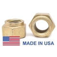 thumbnail image 1 of 7/8"-14 Fine Thread Grade 9 Collar Locknut L9 - USA Alloy Steel Yellow Cad Plated / Wax, 1 of 1