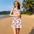 thumbnail image 3 of Disketp Fire Truck para Vestido sin Mangas para Mujeres, Vestidos de Verano para Mujeres, Casual y Holgado para la Playa, 3 of 7