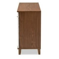 thumbnail image 4 of Bowery Hill Walnut Finished 8-Shelf Wood Shoe Cabinet, 4 of 10