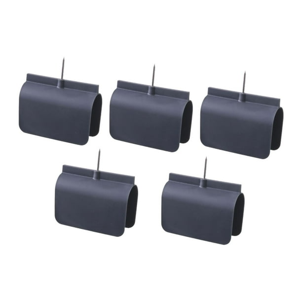 5 marcadores para caja de salida de paneles de yeso, herramientas de marcado para paneles de yeso, fácil instalación. Gris