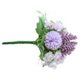thumbnail image 3 of Ramo de flores de simulación nupcial rosa de tela artificial Arreglo de decoración floral para fiestas Kearding HA7934-00B, 3 of 6