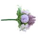 thumbnail image 3 of Ramo de flores de simulación nupcial rosa de tela artificial Arreglo de decoración floral para fiestas kenally HA7934-00B, 3 of 6