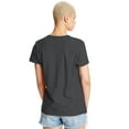thumbnail image 2 of Hanes T-shirt Nano-T pour Femmes, G, Charbon Chiné, 2 of 3