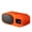 Orange, variant on Wireless Speaker with Alarm Clock, TWS Party Pairing, Hi-Fi Audio, Bluetooth/TF/USB/Aux, Mirror Display, Metal Diaphragm - Dorm & Bedside Essential