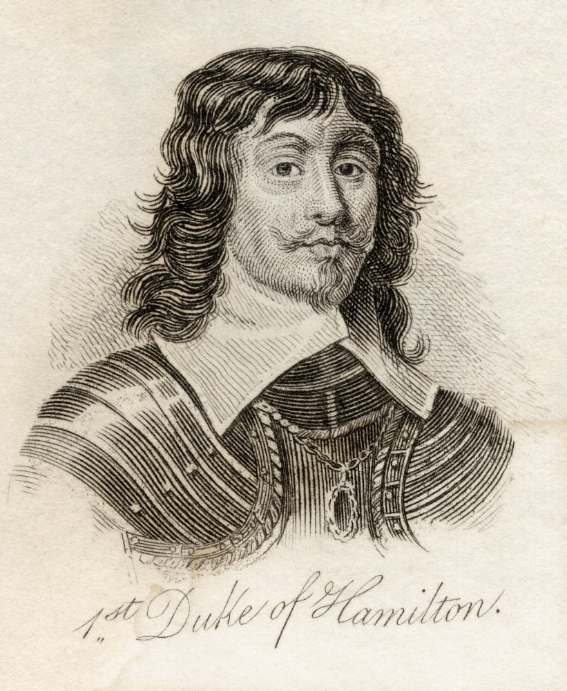 James Hamilton 1St Duke Of Hamilton 1606 1649 Scottish Nobleman And
