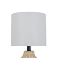 thumbnail image 4 of (2 pack) Better Homes & Gardens 18" Woven Rattan Table Lamp, Natural Finish, 4 of 12