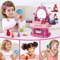 thumbnail image 2 of Beefunni Mini Kids Vanity Toy for Toddlers Girls 3 4 5 6+ Years, 24 Pcs Pretend Play Dress up Toys for Little Girl, Toy Dresser Birthday Gift for Toddlers Girl 3-6 Years., 2 of 6