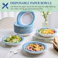 thumbnail image 4 of JOLLY CHEF Disposable Paper Bowls 20 oz,150 Count,Printed Soak Proof Large Bowls for Breakfast, Lunch, and Dinner Meals, 4 of 7