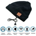 thumbnail image 2 of Upgraded Unisex Knit Bluetooth 5.0 Beanie Hat with Headphones, Unique Christmas Tech Gifts for Men/Dad/Women/Mom/Teen Boys/Girls, Built-in Stereo Speakers, 2 of 9