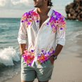 thumbnail image 1 of Camiseta para hombre , camiseta con estampado de flores en forma de corazón rojo de póquer en HD, informal, para deportes al aire libre, fiesta, suave y cómoda, estilo nuevo, 1 of 6