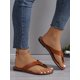 thumbnail image 3 of New Arrival Women's Flat Slippers Flip Flops, Fashionable Comfortable Open Toes Large Size Sandals For Cross-Border Shopping, 3 of 4