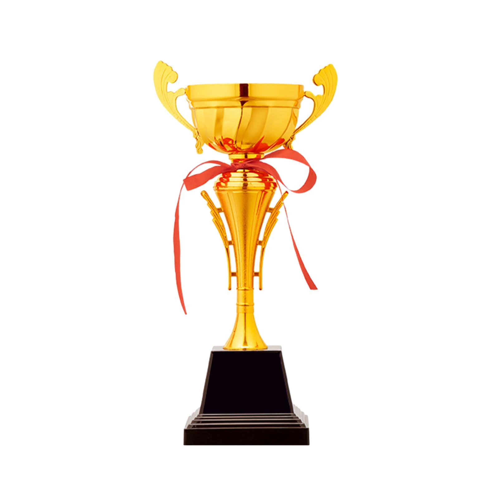 Rushawy Football Soccer Match Trophy, Competitions Award Trophy with Base Trophy, Soccer 32cm