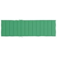 thumbnail image 5 of vidaXL Sun Lounger Cushion Green 78.7"x23.6"x1.2" Fabric, 5 of 8