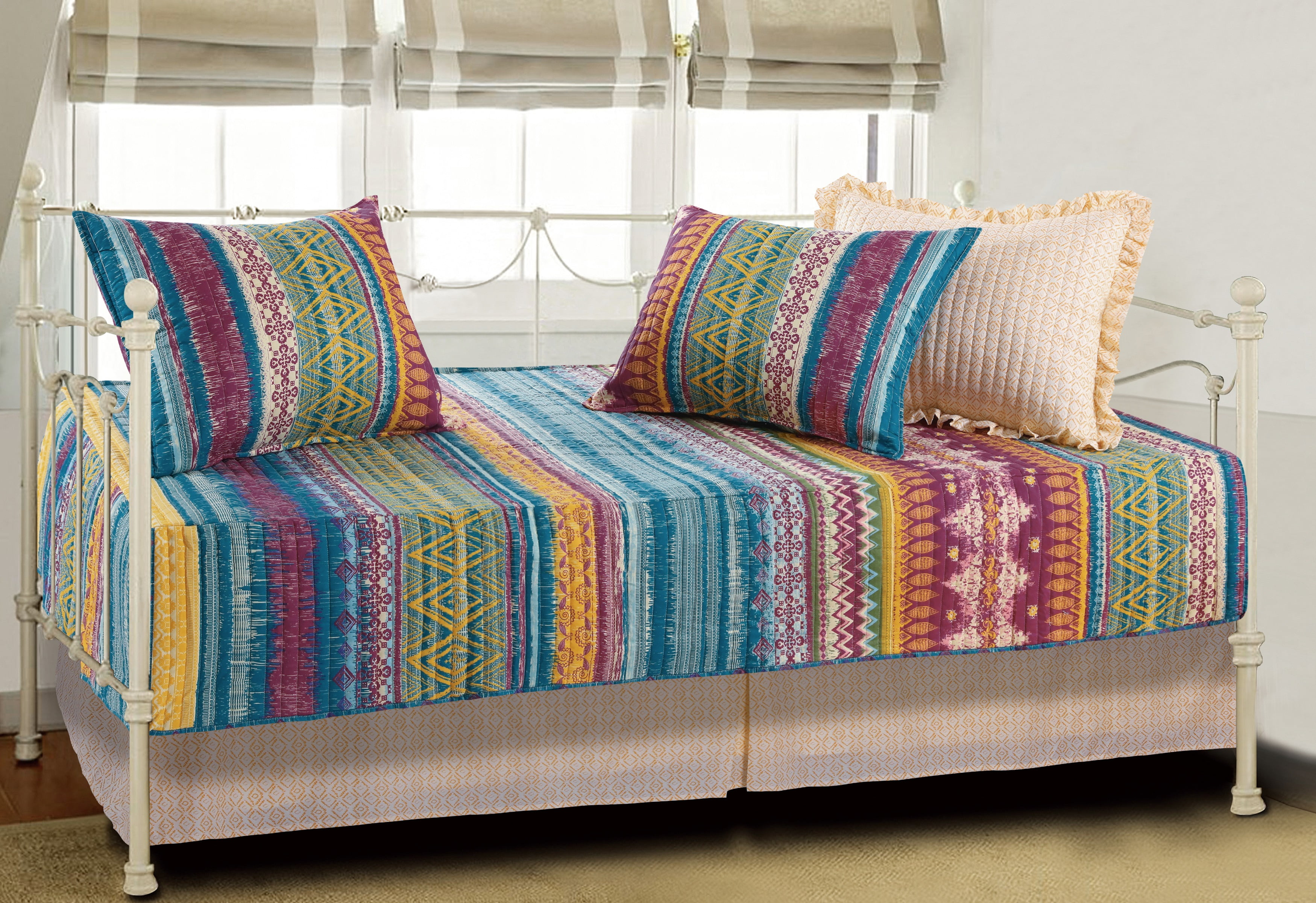 Global Trends Santa Fe 5Piece Quilted Daybed Set
