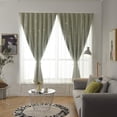 thumbnail image 2 of Hollow‑Out Stars Blackout Curtains, Double Layer Star Cut Out Window Drapes, 1 Panel 39.37" X 78.74" For Bedroom Living Room, 2 of 3