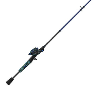 Zebco Slingshot Spincast Fishing Rod and Reel Combo, 5-foot 6-inch