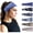 Green, variant on Wide Headbands for Women Boho Staly Headwraps Hair Bands Non Slip Bandana Headbands Sport Yoga Workout Hair bands Bows Hair Accessories Headwear turban headbands for women Grey One Size