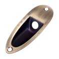 thumbnail image 1 of Metal Input Jack Socket Plate Guitarra Pickup With 2pcs Screws Good Quality Jack Plate For Strat Style Electric Guitars, 1 of 8