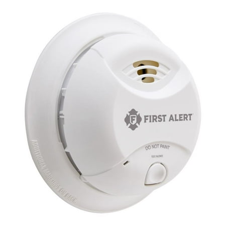First Alert 0827B Ionization Smoke Alarm with 10-Year Sealed Tamper-Proof Battery