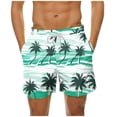 thumbnail image 2 of guisaled Black Swim Trunks Men's Swim Trunks, Quick Dry Swimming Beach Board Shorts, Fashion Hawaii Printed Lightweight Swimwear Bottom Bathing Suits With Pockets, 2 of 6