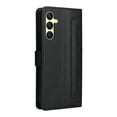 thumbnail image 3 of JTCASES Compatible with Samsung Galaxy A25 5G 6.5 inch Case Wallet Flip Folio Case [Kickstand] with RFID Blocking Card Holders [Shockproof] Wrist Strap Cover for Men Women Girls, Black, 3 of 12