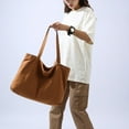 thumbnail image 5 of Casual Handbag Bag Versatile Shopping Shoulder Bag Large Capacity Hobo Bag Girl Women Fashion Canvas Tote Bag, 5 of 20