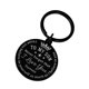 thumbnail image 5 of KAKOWELY 1Ud Llavero Militar De Inoxidable Negro Con Detalles Exquisitos Para Regalo Significativo, 5 of 8