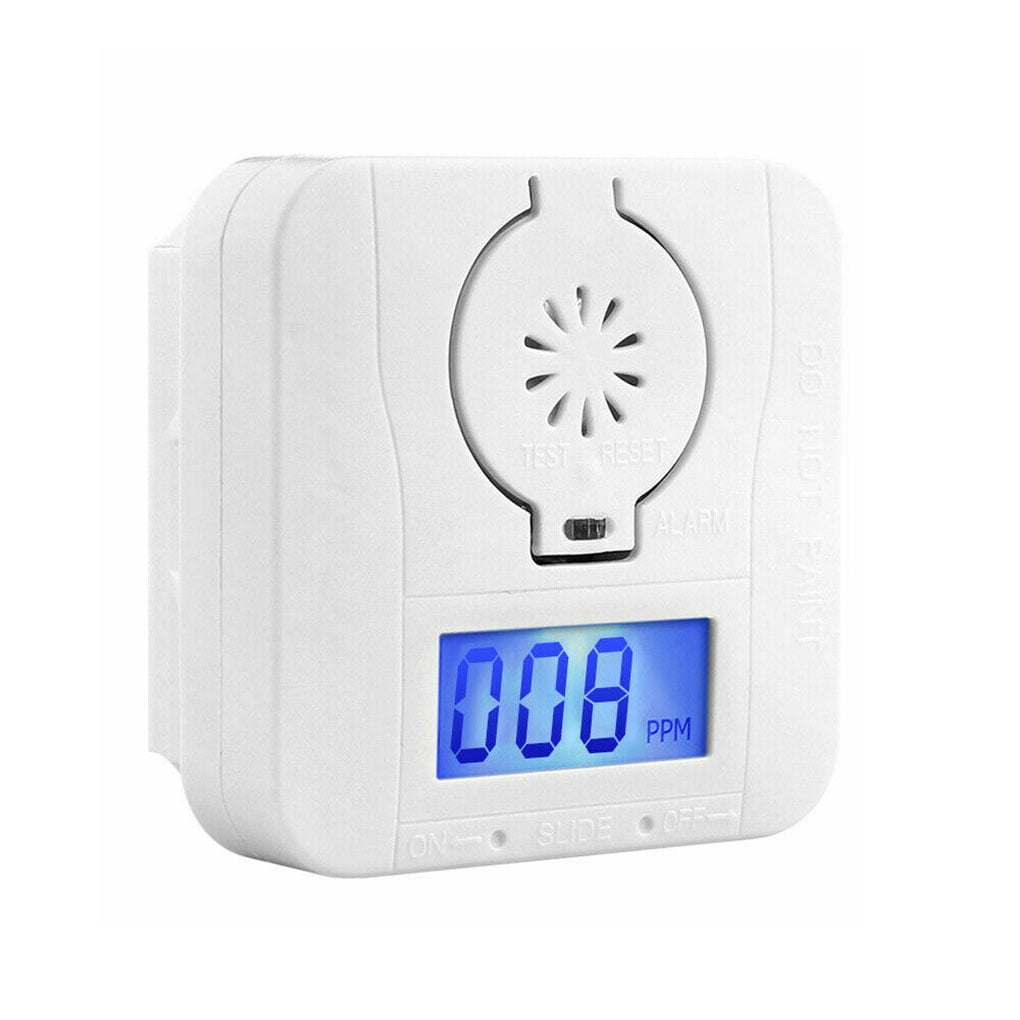 1pc Carbon Monoxide-Smoke Detector Alarm Poisoning Gas Detector Warning Sensor LED Display
