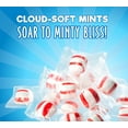 thumbnail image 3 of SweetGourmet Peppermint Soft Mint Puffs Clear Wrapper Bulk | 2 Pounds, 3 of 6