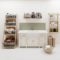 thumbnail image 5 of Express KitchQuip Stainless Steel Wall Shelf with Side Guards (36" Long x 18" Deep), 5 of 6