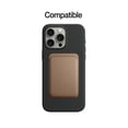 thumbnail image 3 of Onn. iPhone 16 Pro Max MagSafe Compatible Silicone Phone Case with 4-sided Protection, 3 of 5