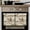 Off-White, variant on Brown Western Farmhouse Kitchen Towels Set of 2, Water Absorbent Dish Towel, Vintage Cowboys Cactus Decorative Hand Towels - Quick Drying Cloth for Cooking Baking, 18x28 Inch