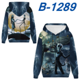 thumbnail image 3 of Sudadera con capucha de pesadilla antes de Navidad Jack Skellington para niños y niñas, jerséis Sally, Tops, abrigos, ropa de calle de Cosplay, regalo para niños, 3 of 5