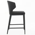 thumbnail image 3 of Cabo Contract Grade Upholstered Wingback Bar Stool (26-inch/ 29-inch), 3 of 5