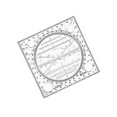 thumbnail image 1 of Multifunctional Drawing Ruler Table Geometric Round for drafting templates Drafting Student, 1 of 9