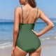 thumbnail image 3 of Traje de baño Sexy Bikini de un hombro Sólido Sexy Traje de baño ahuecado Fridja nalpqowj62946, 3 of 8
