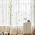 thumbnail image 5 of Cute Cars Pattern Curtains for Kid's Bedroom Room Darkening Kids Curtains for Living Room Rod Pocket Top Privacy Curtains for Bedroom 2 Panels (White,W79 x L102 inches), 5 of 6